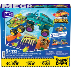 Mega Hot Wheels Monster Trucks Smash & Crash