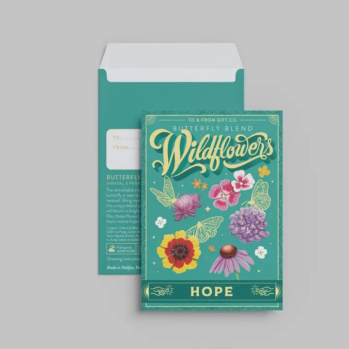 Butterfly Wildflowers (Hope) - Floriography Seed Packet