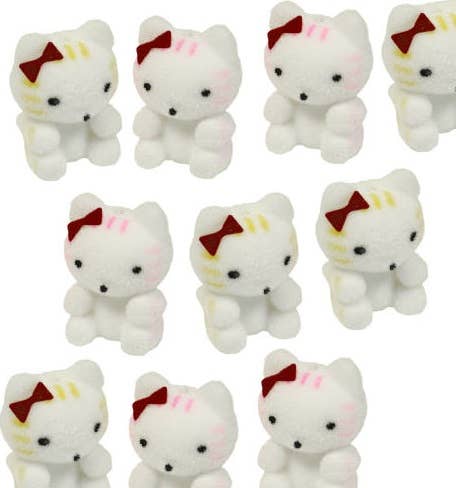Flocked Baby Kitten - Sold Individually
