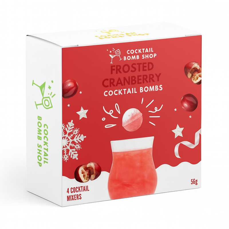 Cocktail Bomb Shop - FROSTED CRANBERRY COCKTAIL BOMB