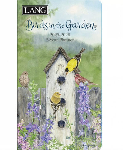 2 YR PLANNER/Birds In The Garden - Lemon And Lavender Toronto