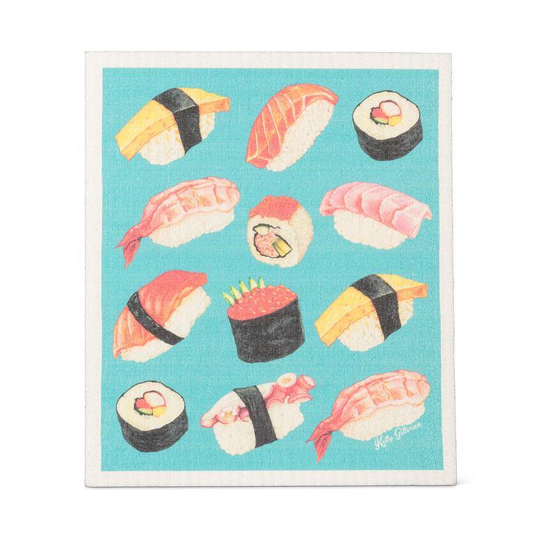 Sushi & Sashimi Dishcloth