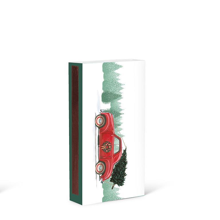 Car & Truck with Trees Matches. 45 Sticks