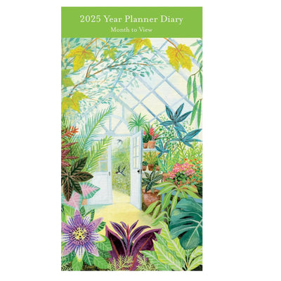 2025 Slimline Year Planner Month To View Diary - Lemon And Lavender Toronto