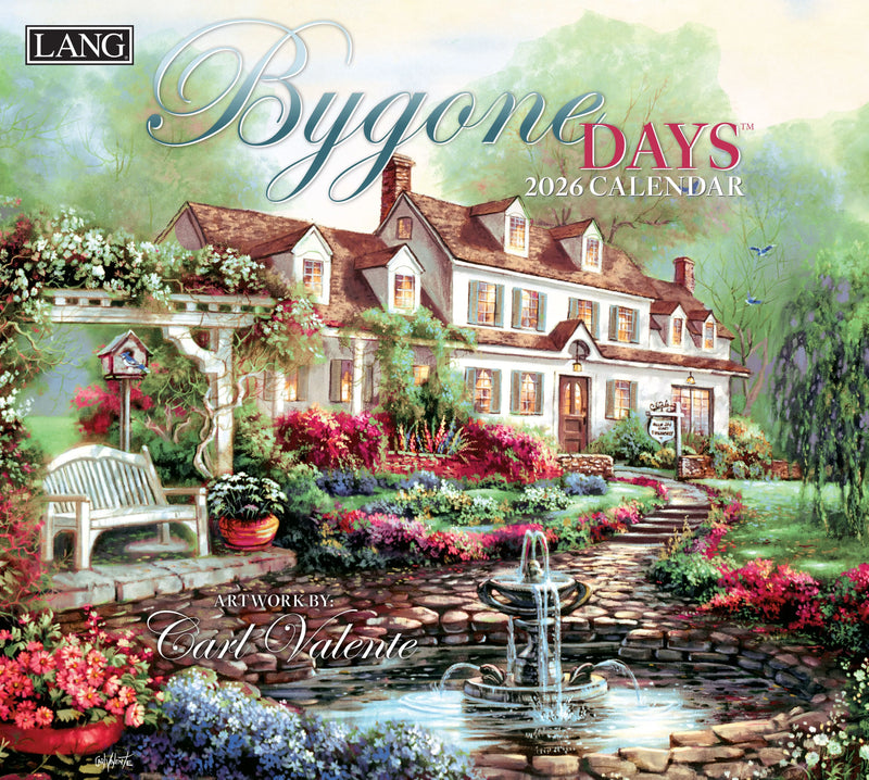 Bygone Days 2026 Wall Calendar