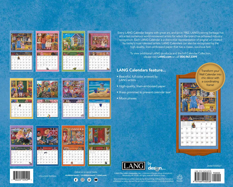 Cherished Memories 2026 Wall Calendar