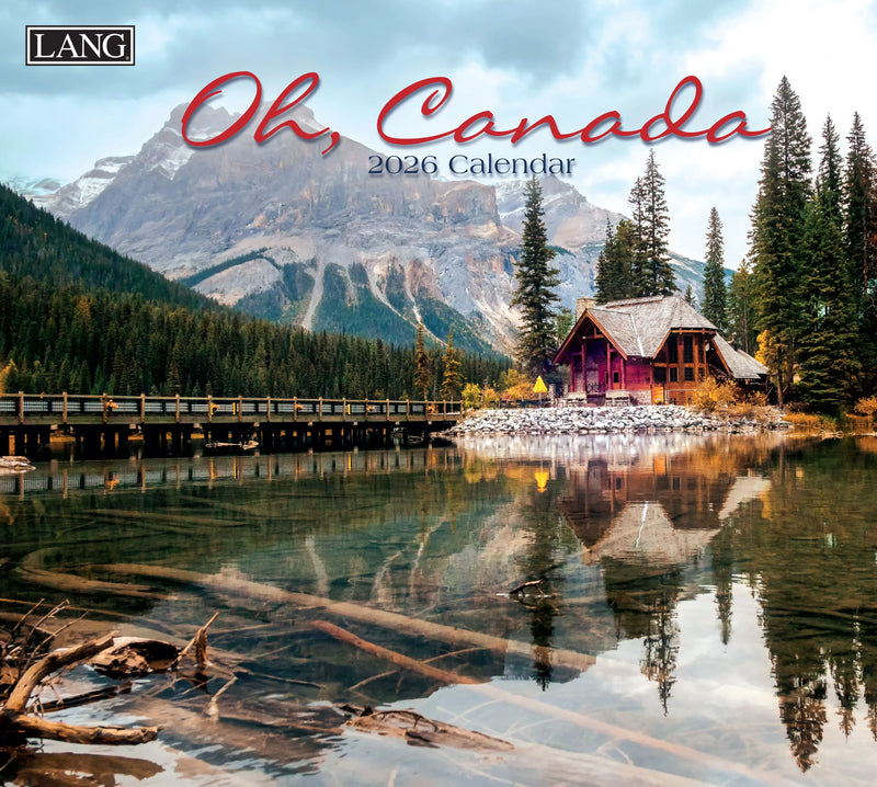 Oh Canada 2026 Wall Calendar