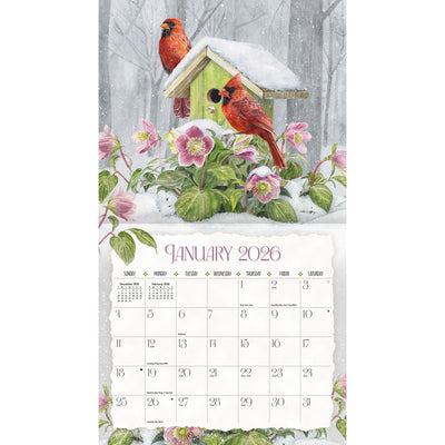 Birdhouses 2026 Wall Calendar