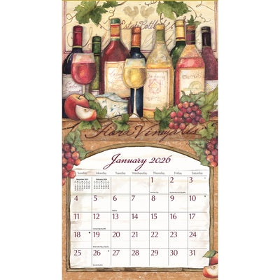 Wine Country 2026 Wall Calendar