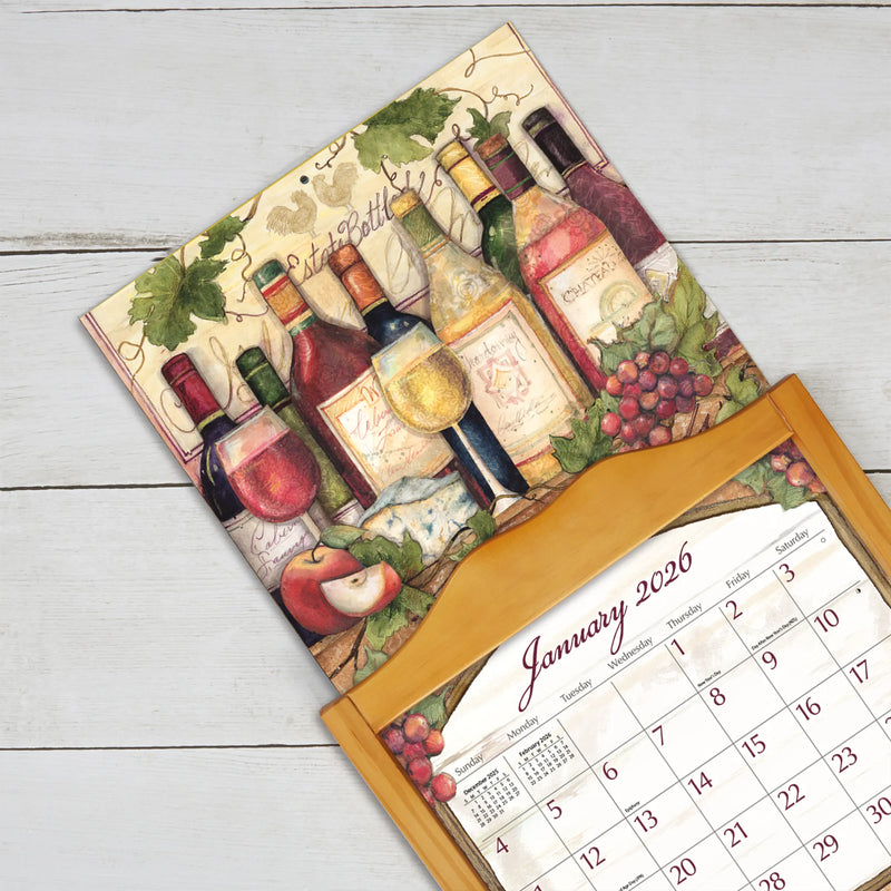 Wine Country 2026 Wall Calendar