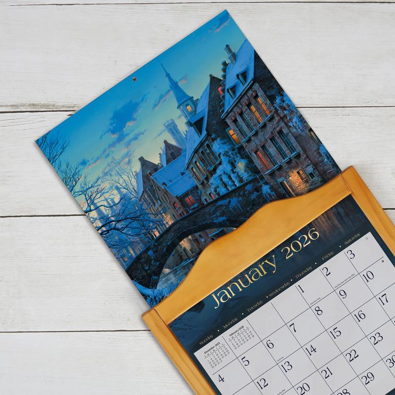 Around the World 2026 Wall Calendar