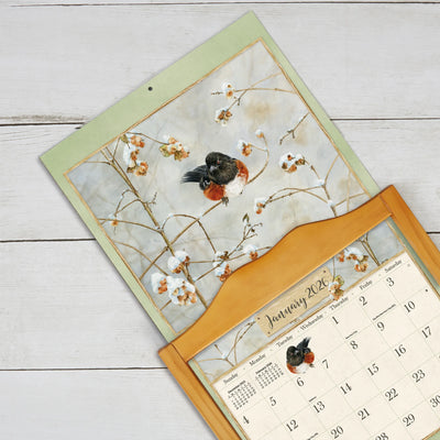 Birds In The Garden  2026 Wall Calendar