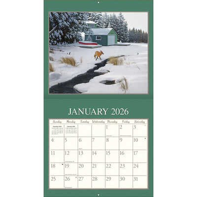 Cottage Country 2026 Wall Calendar