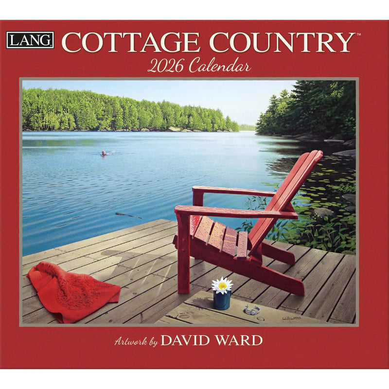 Cottage Country 2026 Wall Calendar