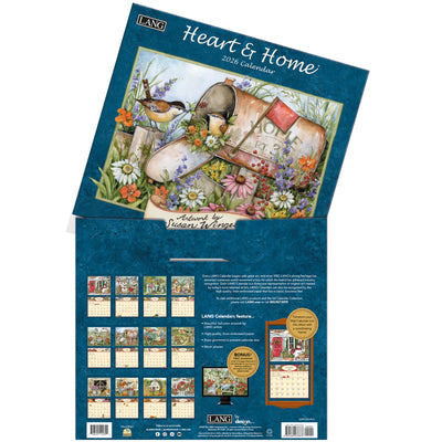 Heart and Home 2026 Wall Calendar