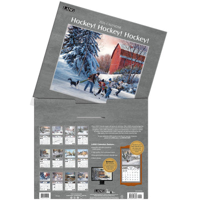 Hockey Hockey Hockey 2026 Wall Calendar