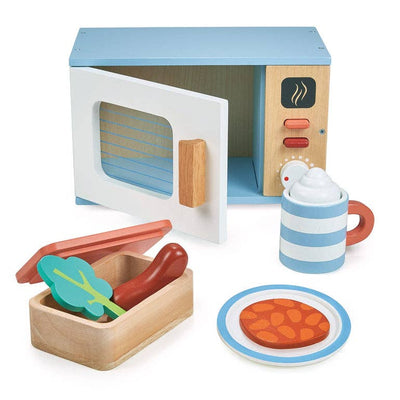 Wooden Toy Microwave - Montessori
