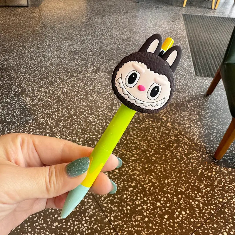 Labubu Cartoon Patch Gel Pen - Sold Individually