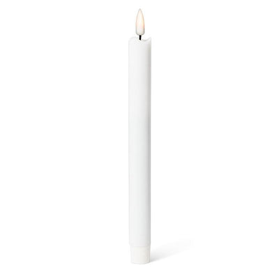 LED Taper Candle. Set of 2- White