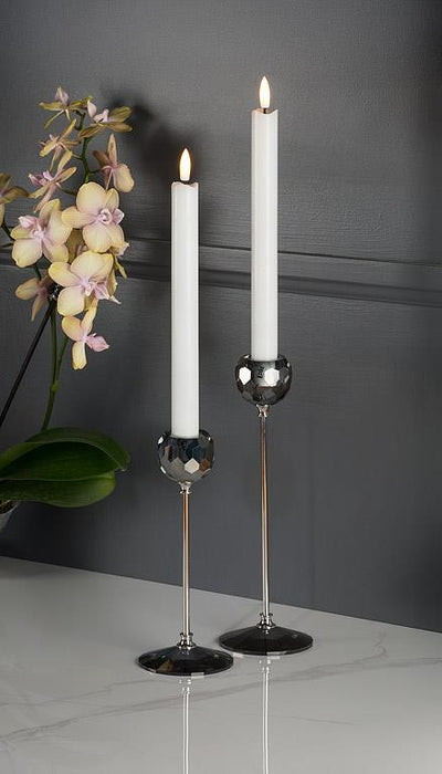 LED Taper Candle. Set of 2- White