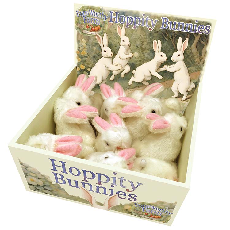 Wind-Up Hoppity Bunnies