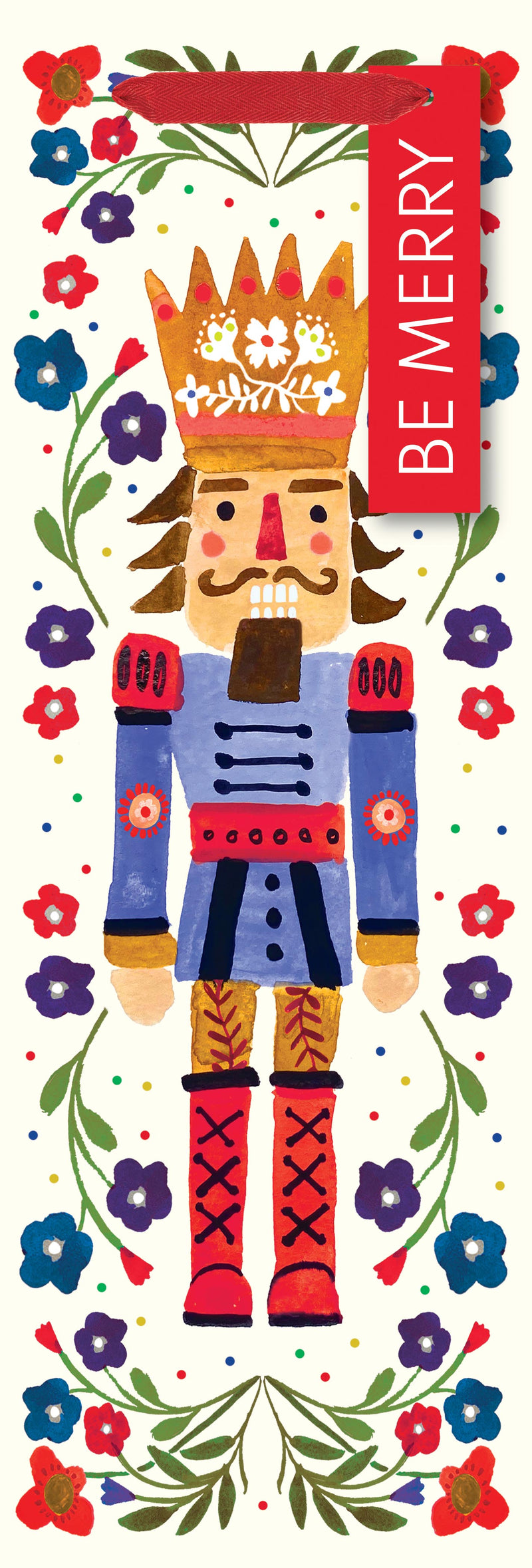 Festive Nutcracker Bottle Bag