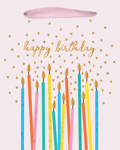Make A Wish Happy Birthday Small Gift Bag