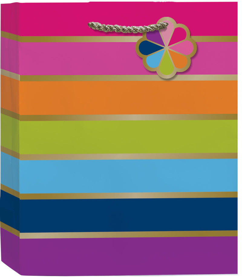 Razzle and Dazzle Pinwheels Medium Gift Bag
