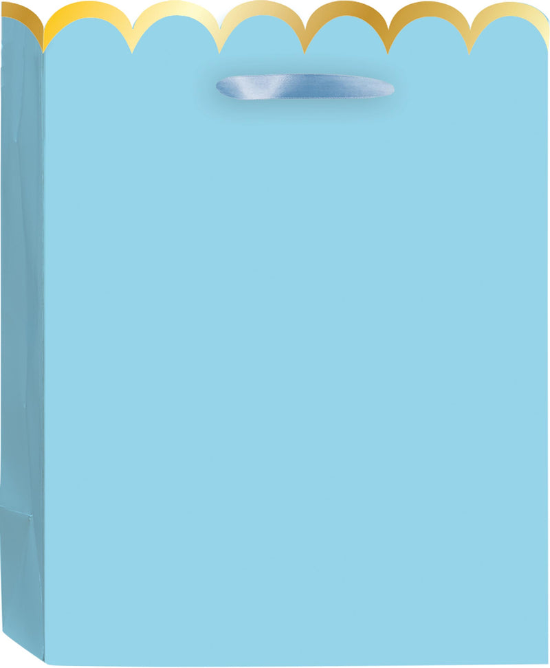 Blue Scallop Medium Gift Bag