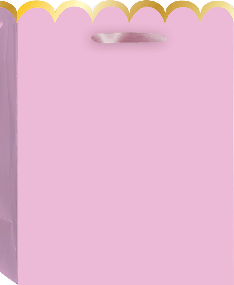 Pink Scallop Medium Gift Bag