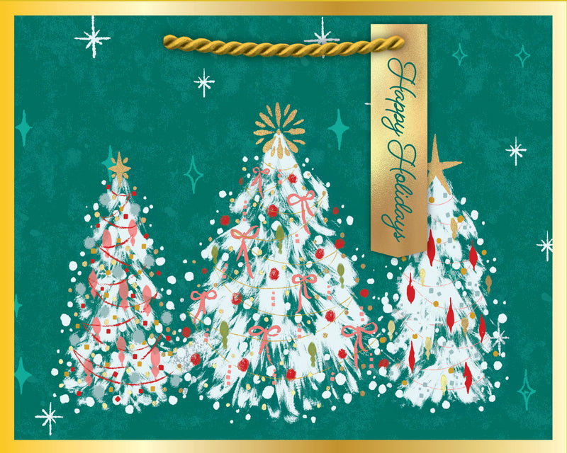 Vintage Tree Medium Gift Bag