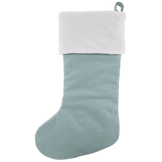 Dino Holiday Embroidered Stocking