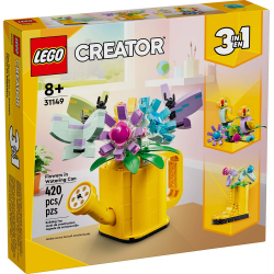 LEGO® Flowers in Watering Can 3-in-1