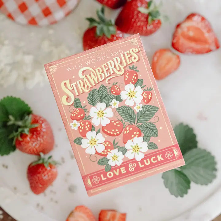 Wild Strawberries (Love & Luck) - Floriography Seed Packet