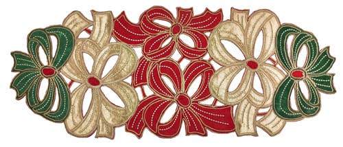 Holiday Bow Table Runner