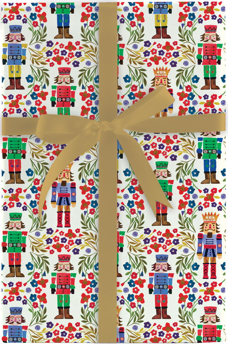 Festive Nutcracker Gift Wrap