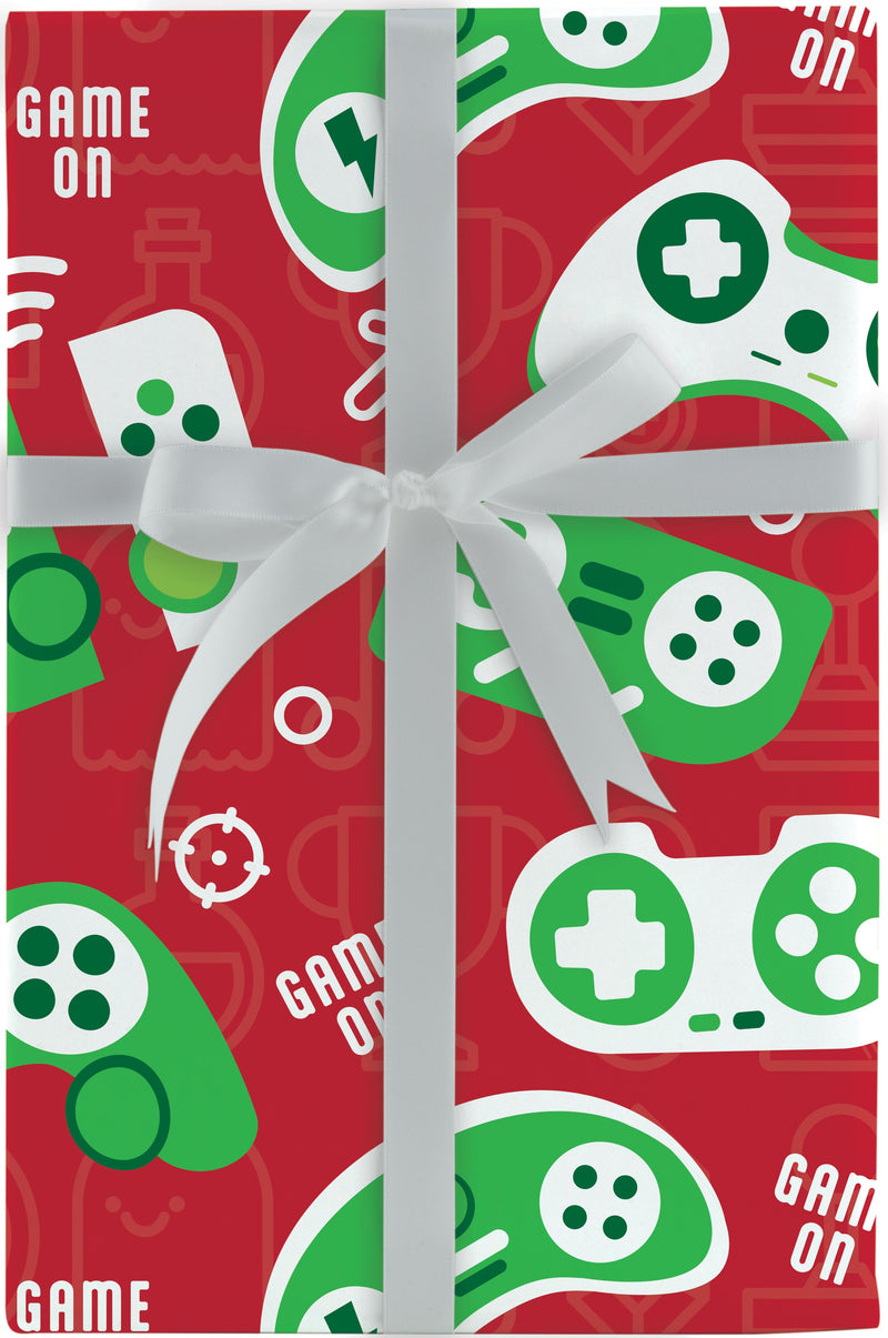 Game On Gift Wrap