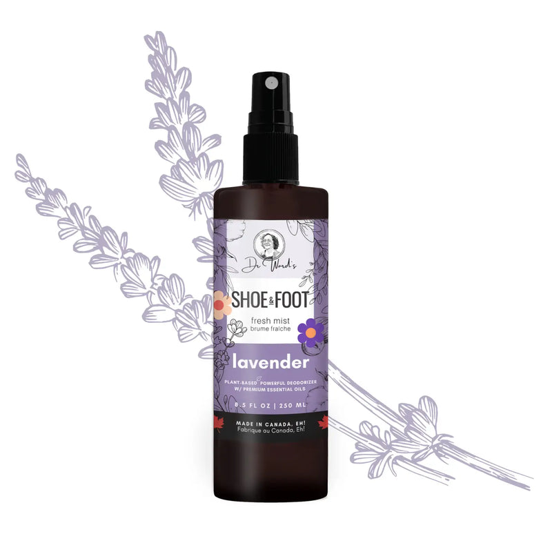 Shoe & Foot Fresh Mist Lavender - Powerful Deodorizer