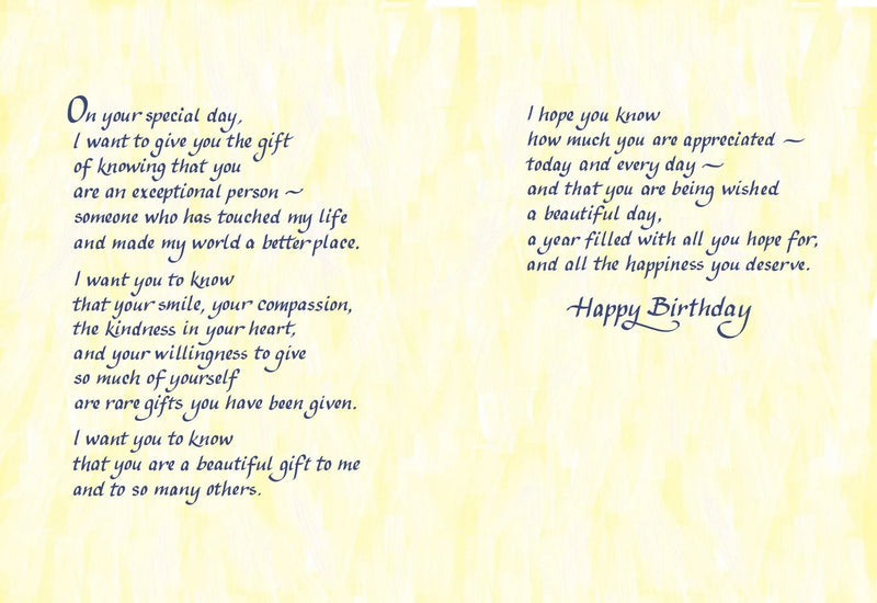 Today As I Celebrate Your Birthday