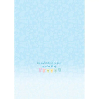 Baby Onesies - Embossed Card