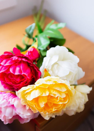 Double Bloom Peony Stem