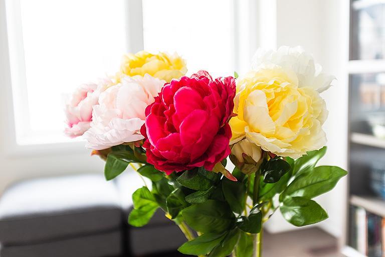 Double Bloom Peony Stem