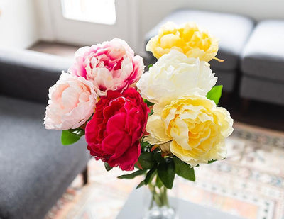 Double Bloom Peony Stem