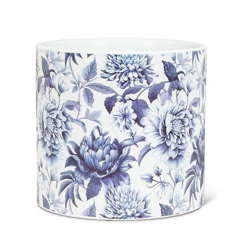 Large Chintz Print Planter