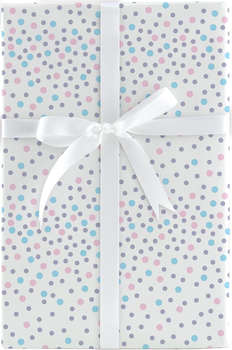 Baby Confetti Dots Roll Wrap - 4ft