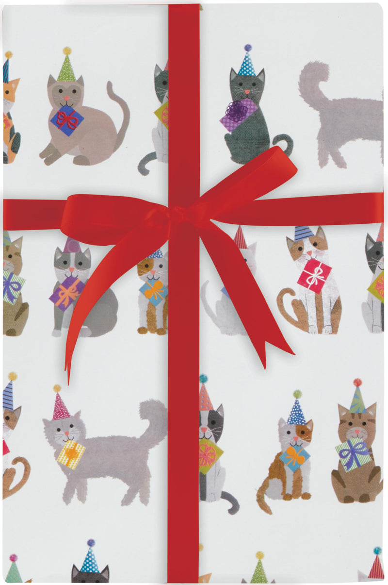 Party Cats Roll Wrap - 5ft