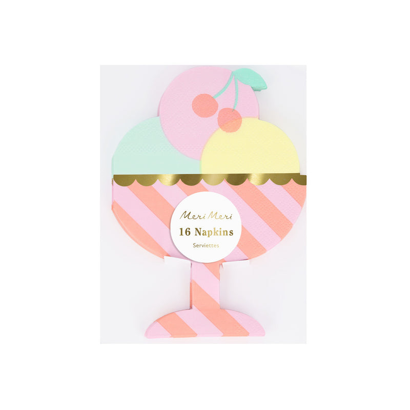 Ice Cream Sundae Napkins | Meri Meri