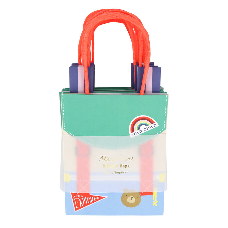 Camping Adventure Backpack Party Bags | Meri Meri