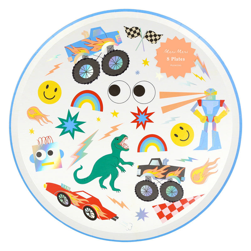 Toybox Icon Large Plate | Meri Meri