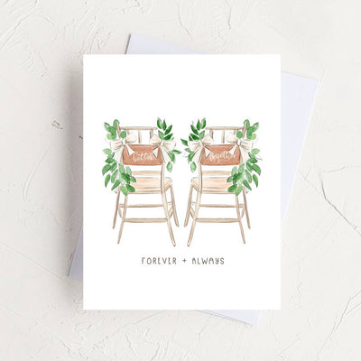 Better Together - Newly Wed Wedding Greeting Card